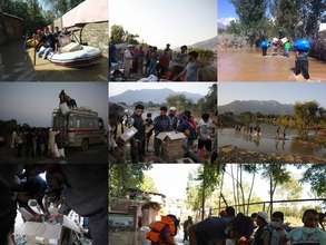 Relief Work being carried out..