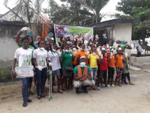 The clean up team about to hit the streets.