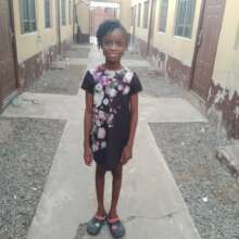 Chisom is happy to have a sponsor!
