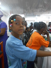 At Kinabuti, Naomi learns about fashion design