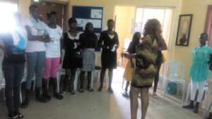 Ufuoma took the Girls on their first day