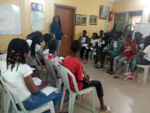 Mrs Obioma takes the kids on "Giving Back"