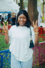 Damilola volunteering