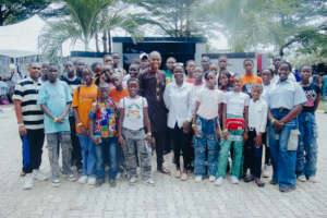 FLA Kids at the Easter Hangout with Emeke and Kofo