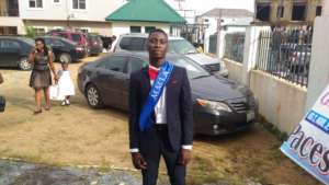 Christopher also graduated with flying colours