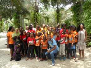 Group Photo with Abe Soyemi of Salt Society