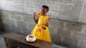 Precious on her birthday, November 2020
