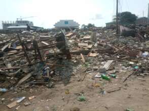 The demolition at Jakande