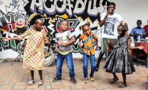 That little girl is Joy! Always been a dancer.