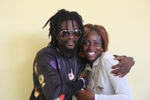 Josephine with musician/survivor advocate Takun J