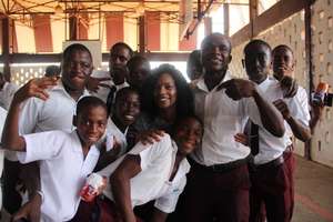 Program Director Meesha Brown in Liberia