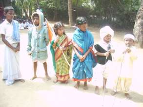 children in different dresses