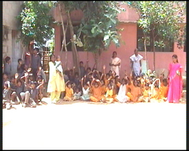 Children says thanks to Global giving