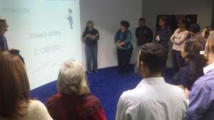 Beneficiaries working on group dynamics