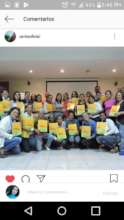 We have happily finished our training!