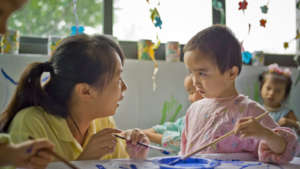 Children no longer feel alone...