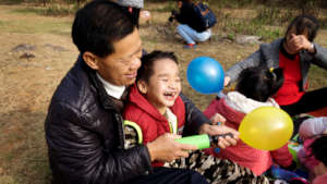 Our fist stay-at-home dad!