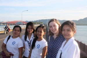 Eleanor Moodey with our scholars