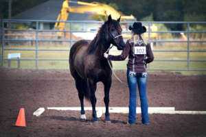Alicia and Euphoria at the competition