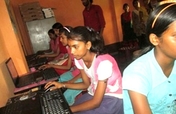 computer education to 100 students in kishanganj