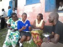 listening to the story of vulnerable girls