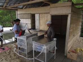 Equippment purchased for the collection center