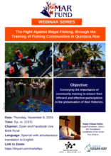 MAR Fund's webinar series poster