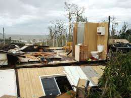 Damage along Cassowary Coast