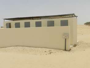 New Latrines in Tourari School