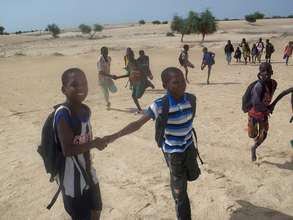 Tourari Students playing