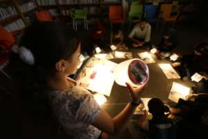 Aug. 1st, Rafah: Reading Party at the WPC library
