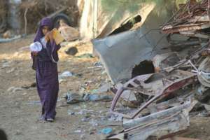 Child in Rafah, Gaza