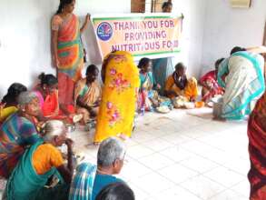 Neglected elderly meal program