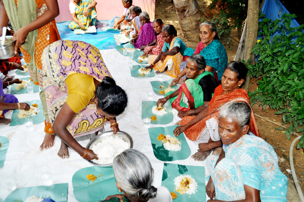 Less Privileged Elders Need Care & Meal Support