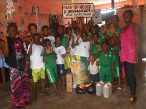 Latest disbursement in the orphanage