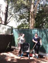 After the clean up