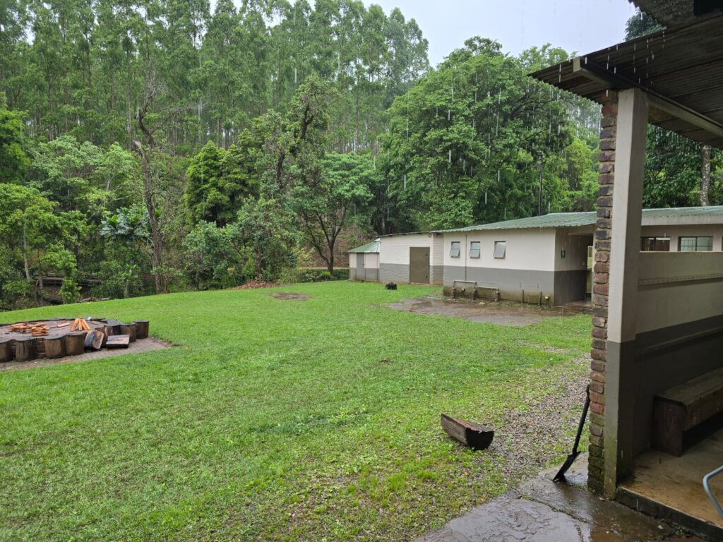 Wet and cold camping in Fairie Glen!