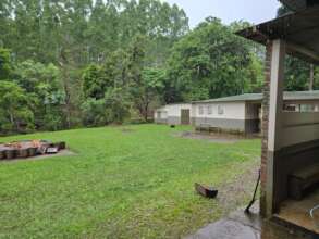 Wet and cold camping in Fairie Glen!