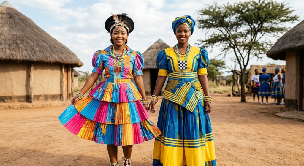 Xitsong and Sepedi Traditional Dress