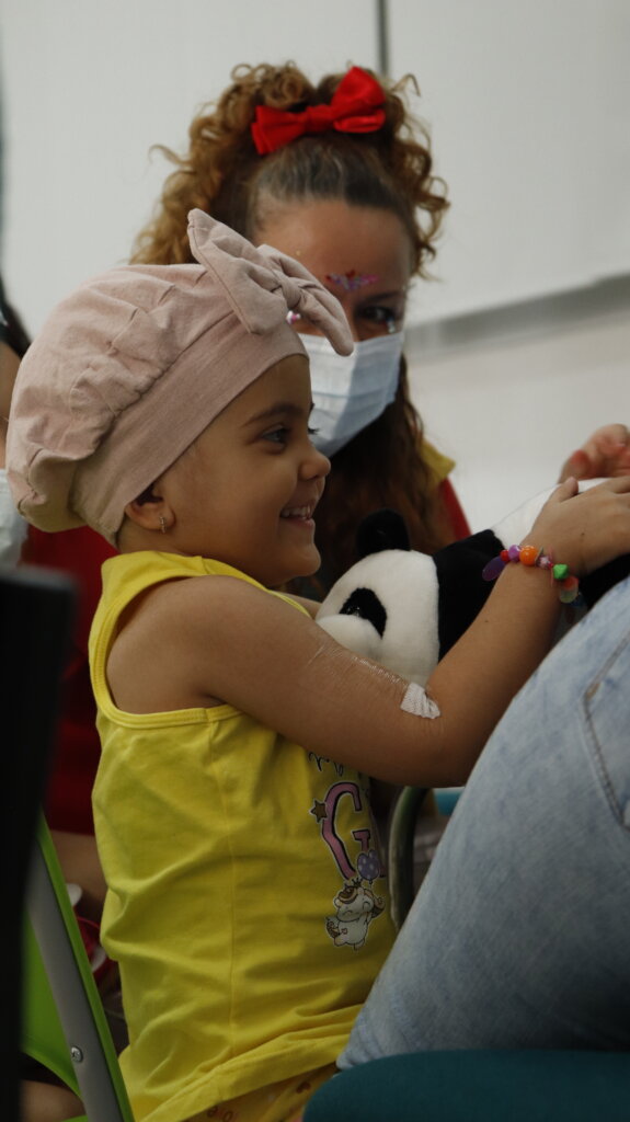 Hospital classroom for sick children in Medellin