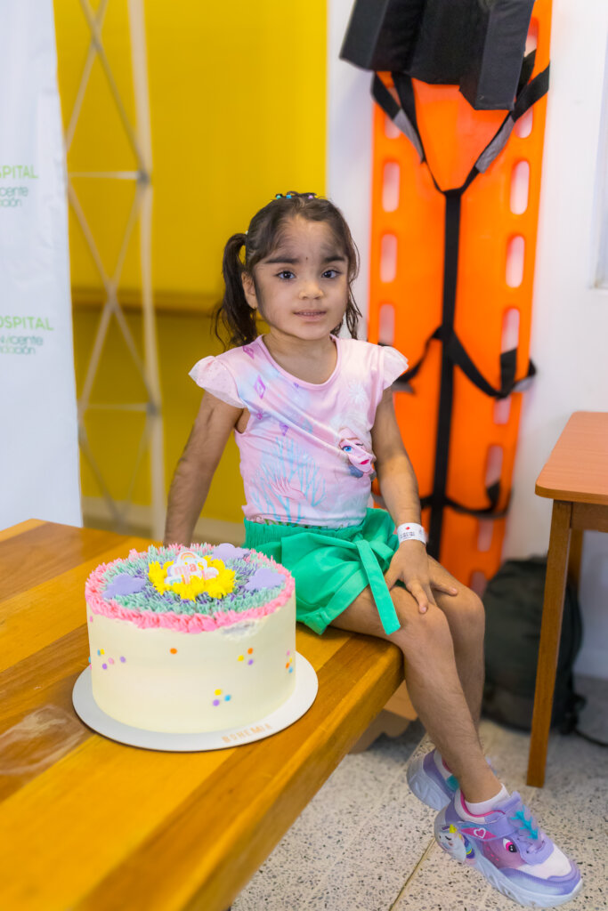 Hospital classroom for sick children in Medellin
