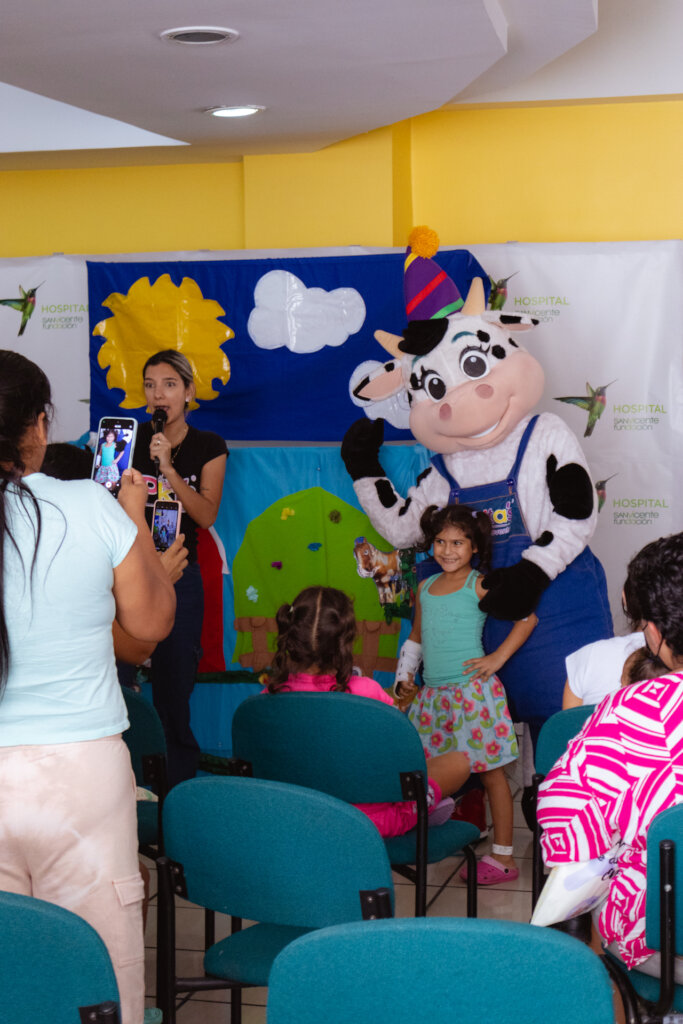 Hospital classroom for sick children in Medellin