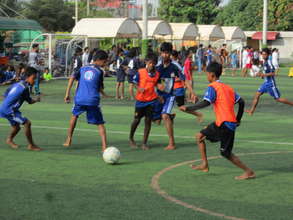 Under 19 Boys Action
