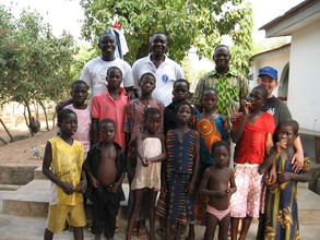 Kids rescued in Phase 1 at the transit camp