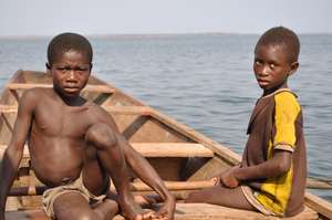 Trafficked Boys on Lake Volta