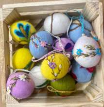 Hand Felted Easter Eggs