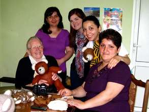 Berd women with sister Hanna
