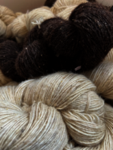 Hand Spun Yarn Soon to be Carpets!