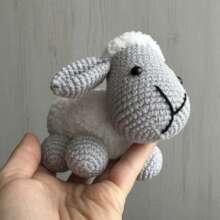 Crocheted Lamb for HDIF USA