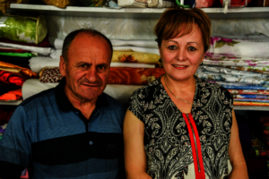 Lena and Armen in Vardenis